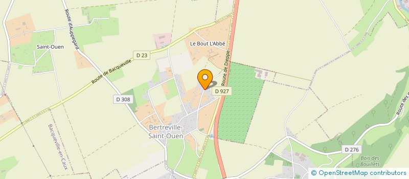 localisation de l'entreprise MADAME LISA LACOINTE  BERTREVILLE-SAINT-OUEN