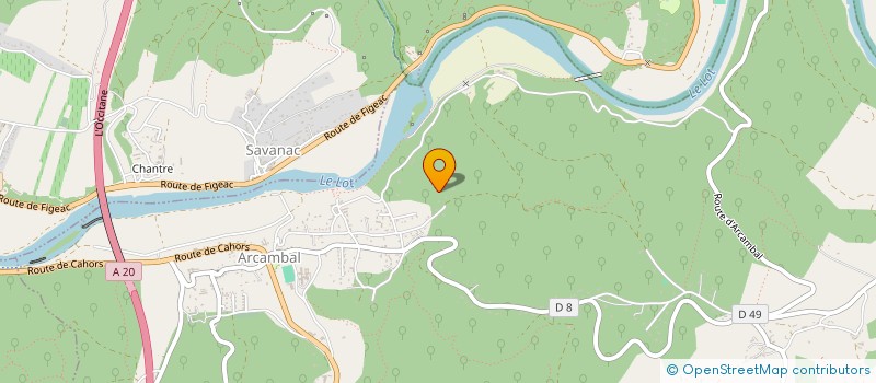 localisation de l'entreprise MADAME LISA LAGANE  CAHORS