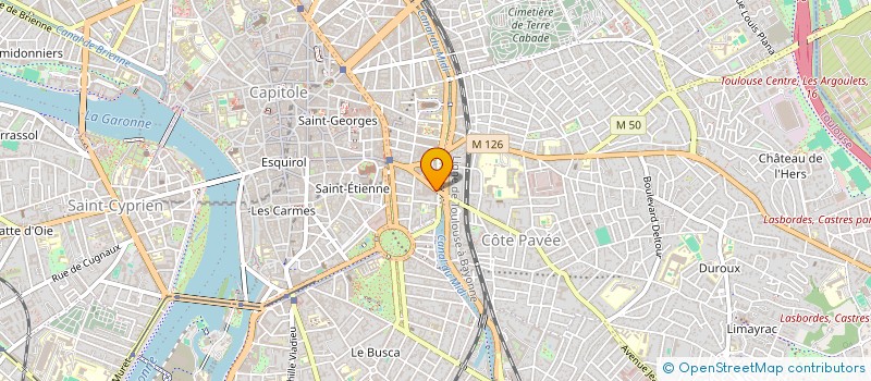 localisation de l'entreprise MADAME LISA LAGARDE à TOULOUSE