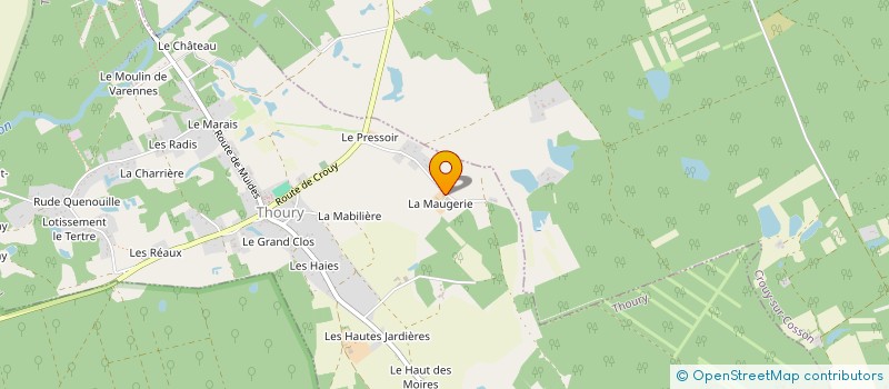 localisation de l'entreprise MADAME LISA LANGE  THOURY