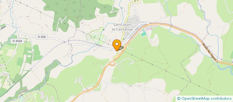 localisation de l'entreprise MADAME LISA LAPASSET  SAINT-JEAN-LE-CENTENIER