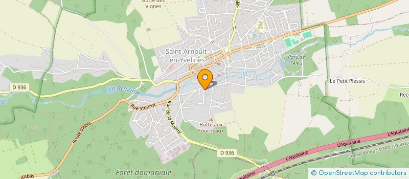 localisation de l'entreprise MADAME LISA LE DANIEL  SAINT-ARNOULT-EN-YVELINES