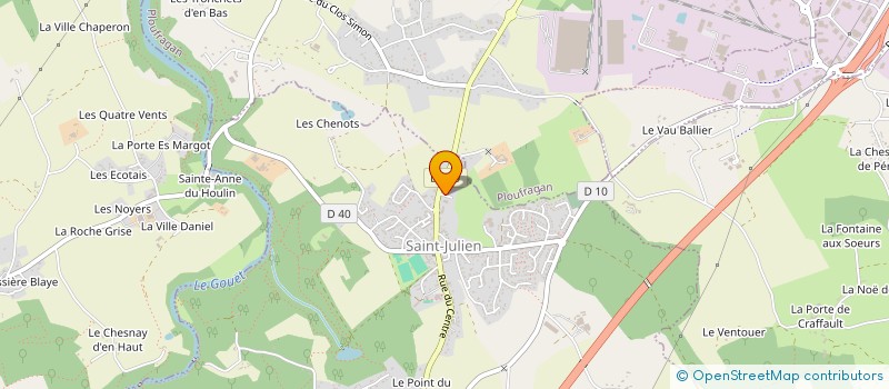 localisation de l'entreprise MADAME LISA LE GAL  SAINT-JULIEN