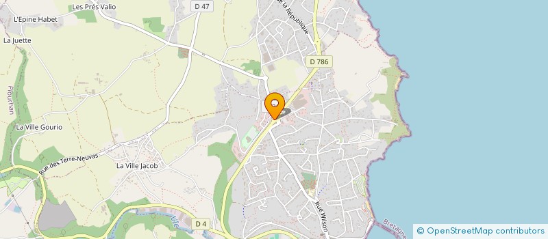 localisation de l'entreprise MADAME LISA LE GALL  PLOUHA