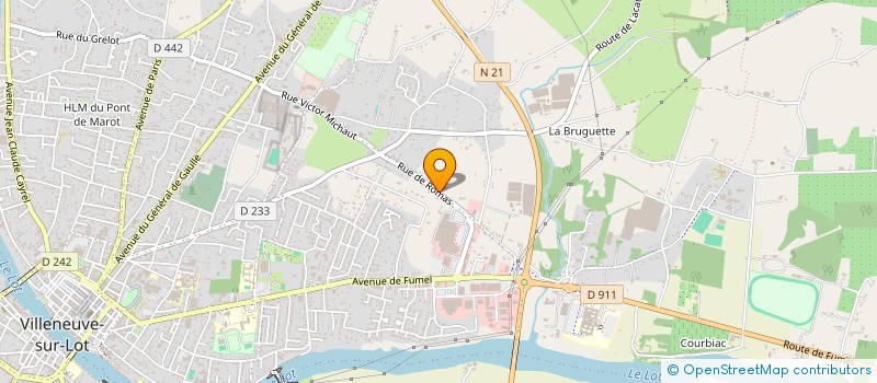 localisation de l'entreprise MADAME LISA LE MARCHAND à VILLENEUVE-SUR-LOT
