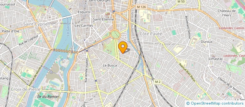 localisation de l'entreprise MADAME LISA LEFEVRE  TOULOUSE