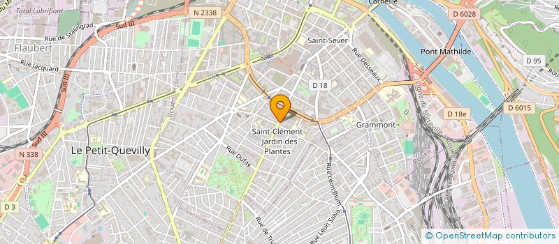 localisation de l'entreprise MADAME LISA LERAY à ROUEN