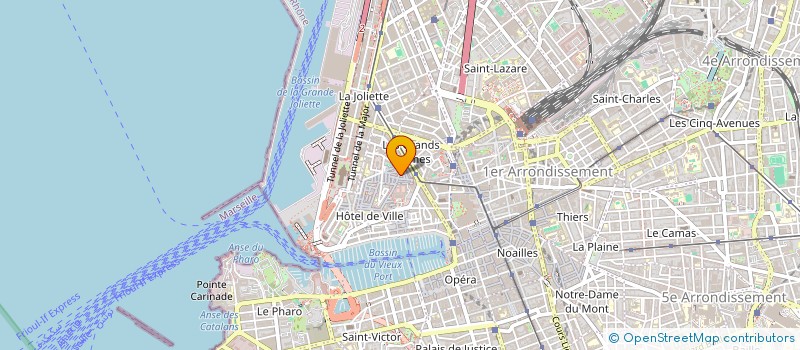 localisation de l'entreprise MADAME LISA LEROUX à MARSEILLE