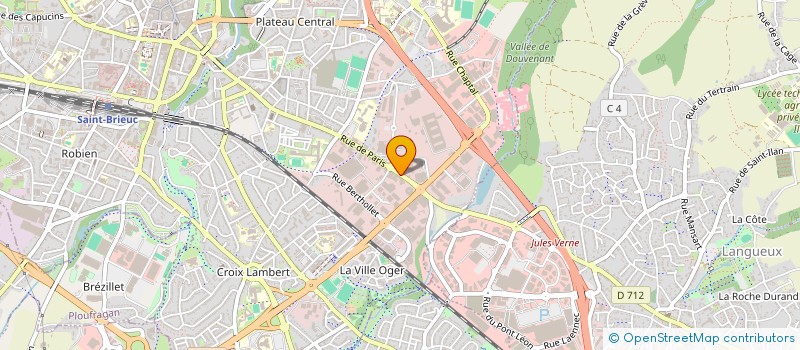 localisation de l'entreprise MADAME LISA LEYZOUR à SAINT-BRIEUC