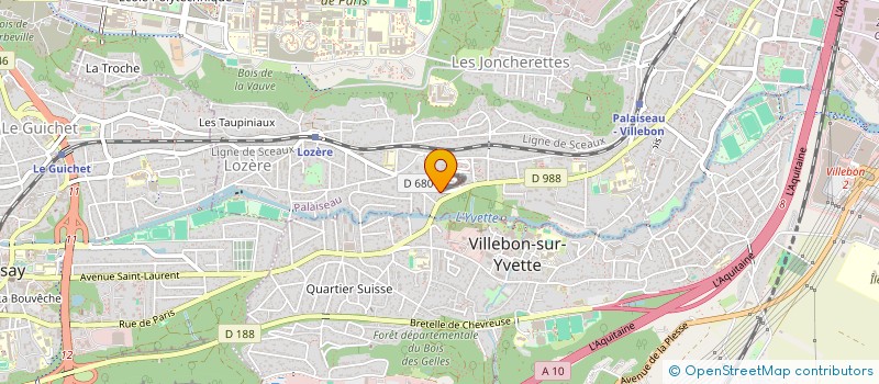 localisation de l'entreprise MADAME LISA LIAGRE à PALAISEAU