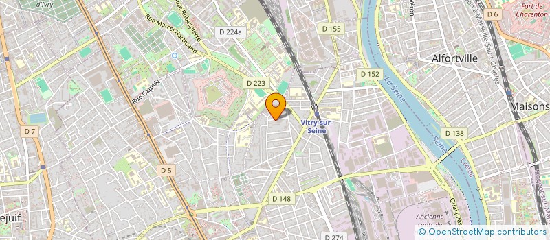 localisation de l'entreprise MADAME LISA LISA MARIE FERNANDES CORREIA à VITRY-SUR-SEINE