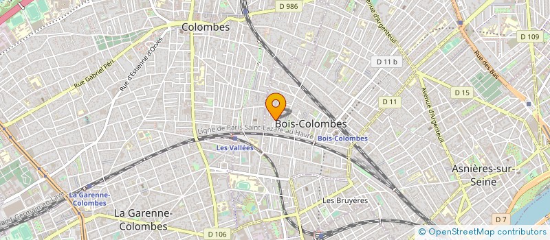 localisation de l'entreprise MADAME LISA LISA MORTIER à BOIS-COLOMBES