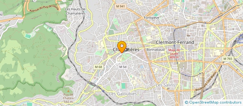 localisation de l'entreprise MADAME LISA LOMBARDO  CHAMALIERES