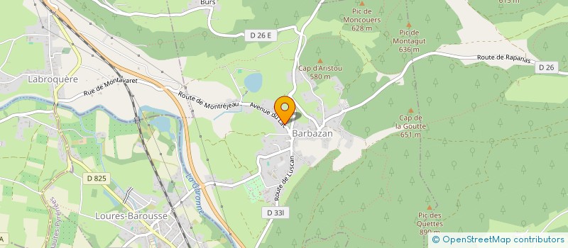 localisation de l'entreprise MADAME LISA-LOU KARA  BARBAZAN