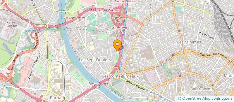 localisation de l'entreprise MADAME LISA LOURMAN à TOULOUSE