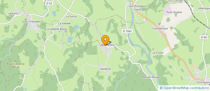 localisation de l'entreprise MADAME LISA LUNA PUTTEMANS à SAINT-MEDARD-LA-ROCHETTE