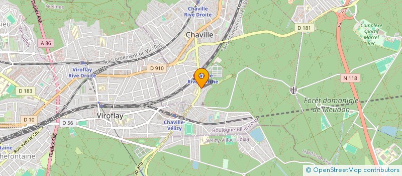 localisation de l'entreprise MADAME LISA MAIOFISS  CHAVILLE