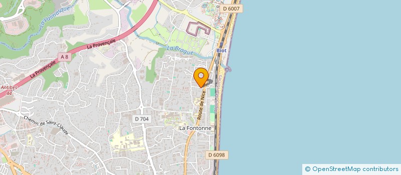 localisation de l'entreprise MADAME LISA MAISSA à ANTIBES