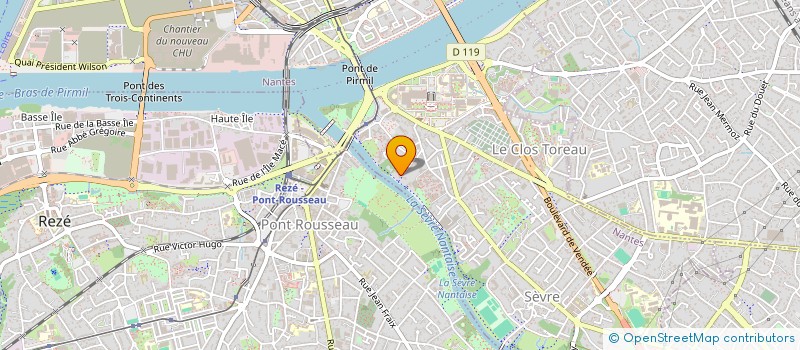localisation de l'entreprise MADAME LISA MANCHAU à NANTES