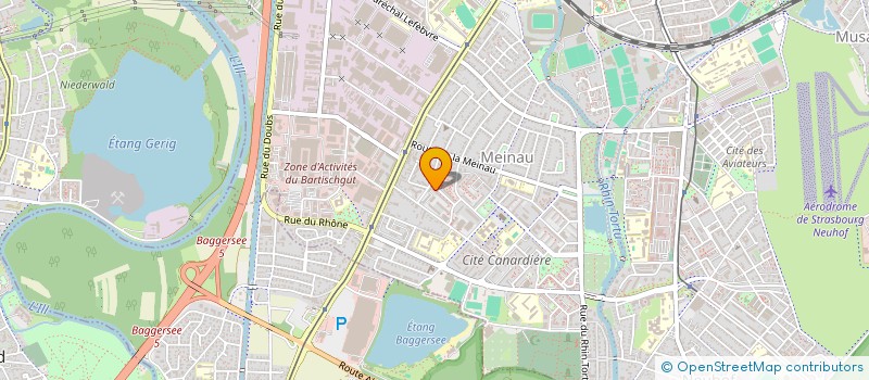 localisation de l'entreprise MADAME LISA MANECA à STRASBOURG