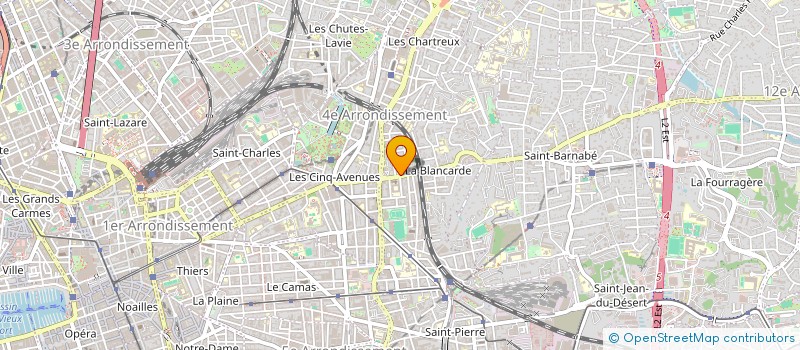 localisation de l'entreprise MADAME LISA MARHELY à MARSEILLE 4EME