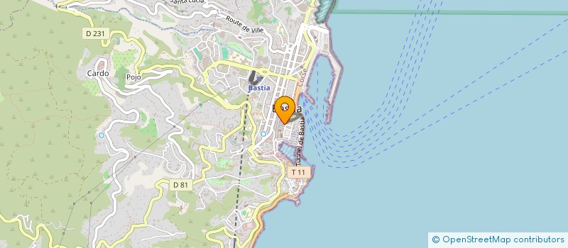 localisation de l'entreprise MADAME LISA-MARIA CROCE à BASTIA