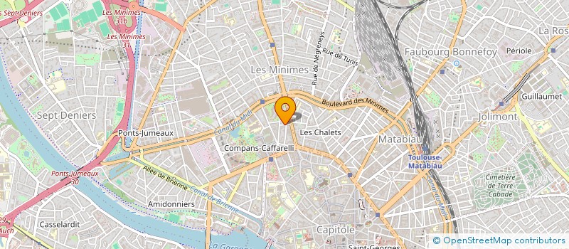 localisation de l'entreprise MADAME LISA MARIE BOURREC à TOULOUSE