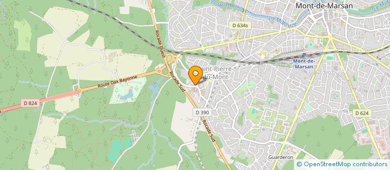 localisation de l'entreprise MADAME LISA MARIE DENIAU  SAINT-PIERRE-DU-MONT