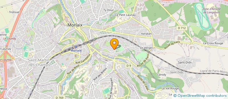 localisation de l'entreprise MADAME LISA-MARIE SCORNET  SAINTE-SEVE