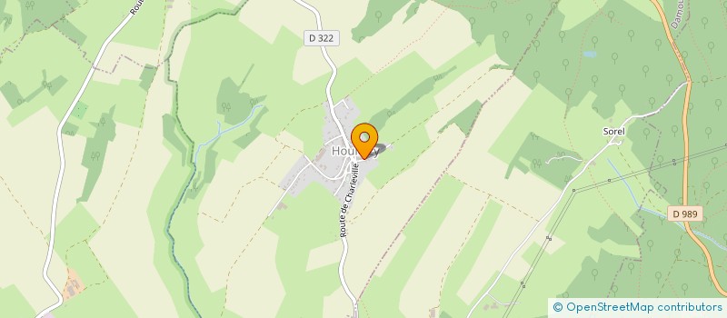 localisation de l'entreprise MADAME LISA MARONNIER  HOULDIZY