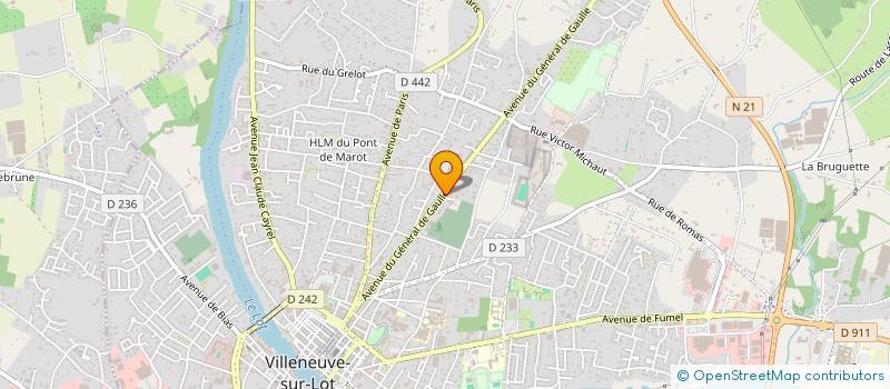 localisation de l'entreprise MADAME LISA MARSALEIX  VILLENEUVE-SUR-LOT