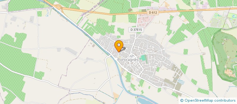 localisation de l'entreprise MADAME LISA MARTINEZ à VILLENEUVE-LES-BEZIERS