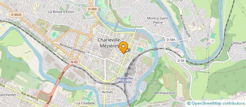 localisation de l'entreprise MADAME LISA MARTINS à CHARLEVILLE-MEZIERES