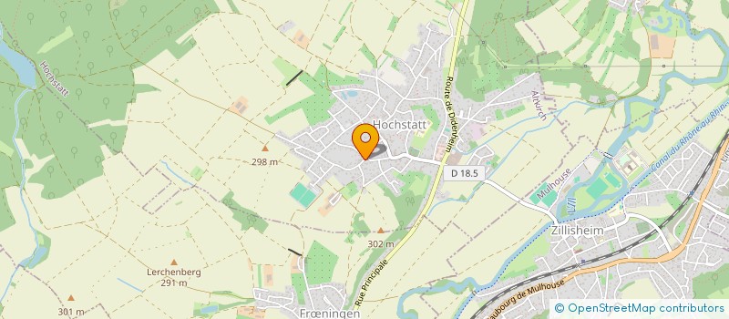 localisation de l'entreprise MADAME LISA MARY BOETSCH à ILLFURTH