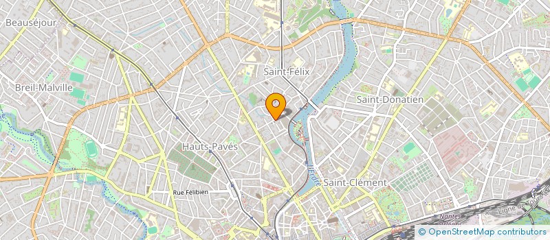 localisation de l'entreprise MADAME LISA MARZELLI à NANTES