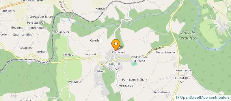 localisation de l'entreprise MADAME LISA MATTE  COADOUT