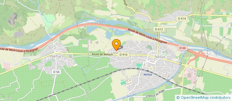 localisation de l'entreprise MADAME LISA-MAY ALVES DE REGO  MILLAS