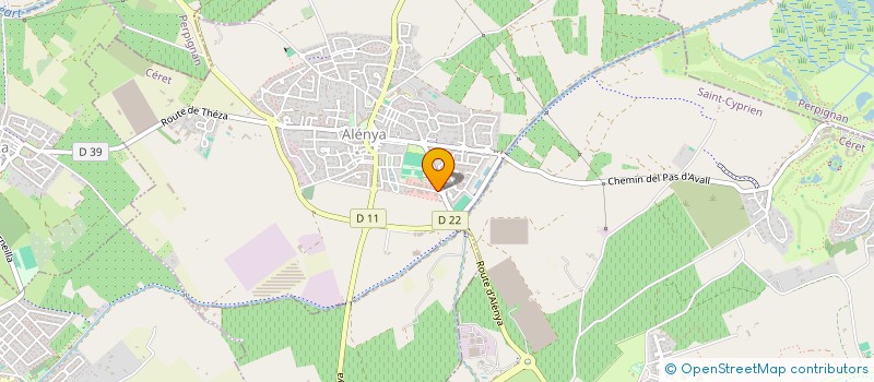 localisation de l'entreprise MADAME LISA MAZIERE  ALENYA