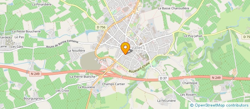 localisation de l'entreprise MADAME LISA MENAGE à VALLET