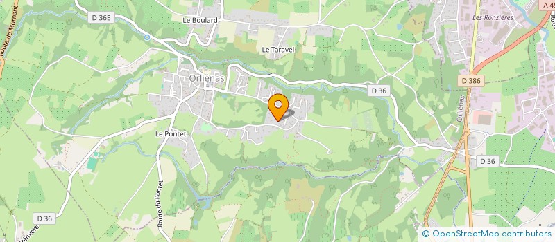 localisation de l'entreprise MADAME LISA MENCARELLI  ORLIENAS
