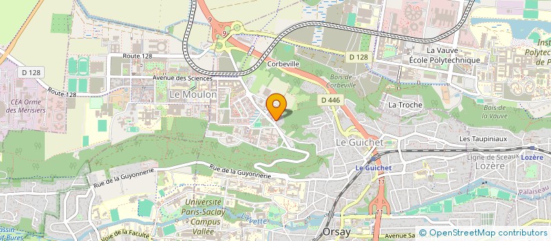 localisation de l'entreprise MADAME LISA MERTZ  ORSAY