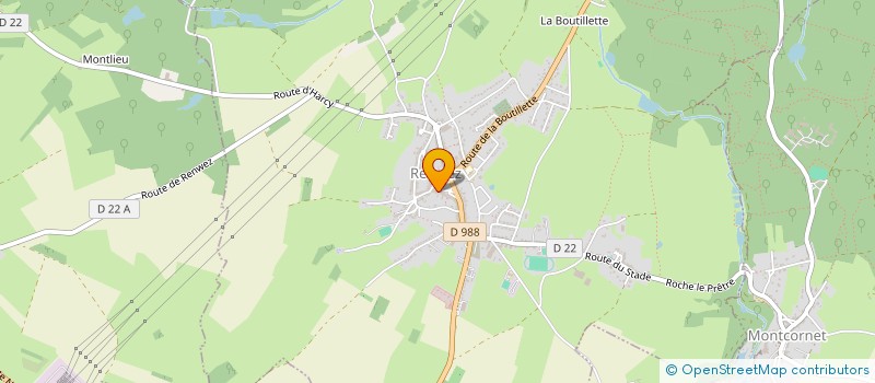 localisation de l'entreprise MADAME LISA MEUNIER  VAUX-VILLAINE