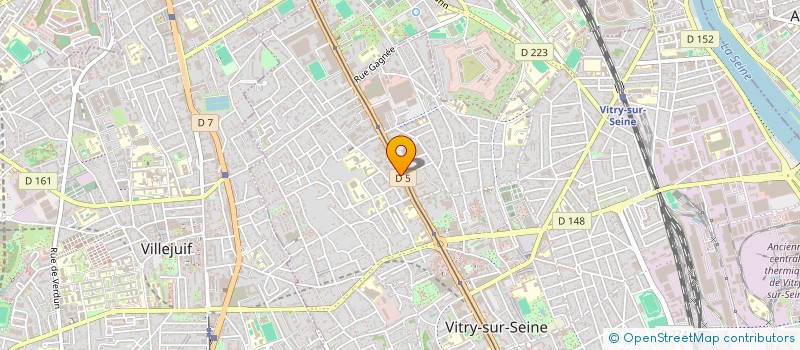 localisation de l'entreprise MADAME LISA MEZIANI à VITRY-SUR-SEINE