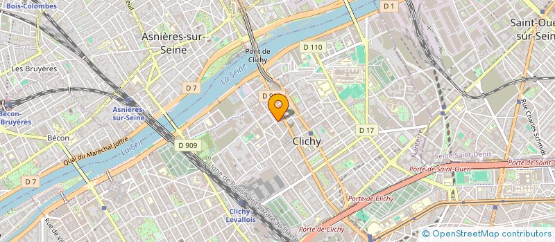 localisation de l'entreprise MADAME LISA MOLINES  CLICHY