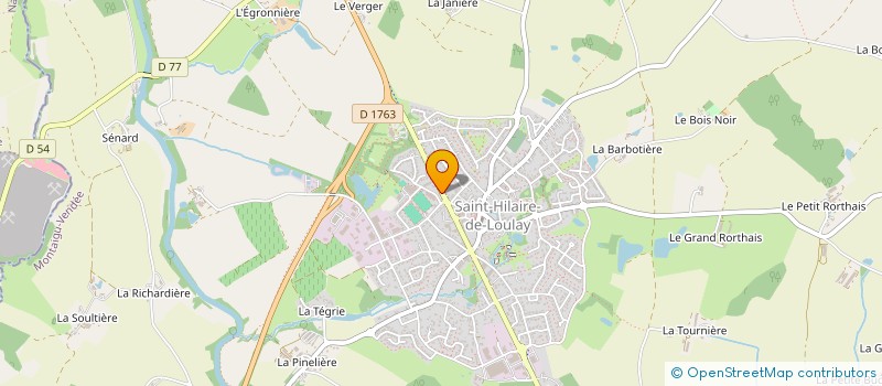 localisation de l'entreprise MADAME LISA MONDAIN à MONTAIGU-VENDEE