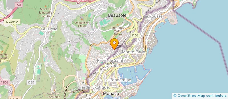 localisation de l'entreprise MADAME LISA MONDIELLI à BEAUSOLEIL