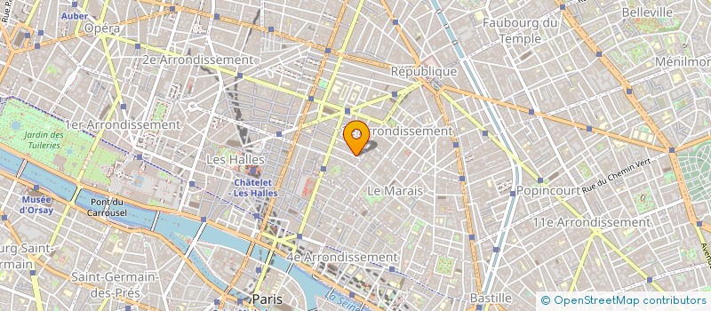 localisation de l'entreprise MADAME LISA MONTERDEZ  PARIS