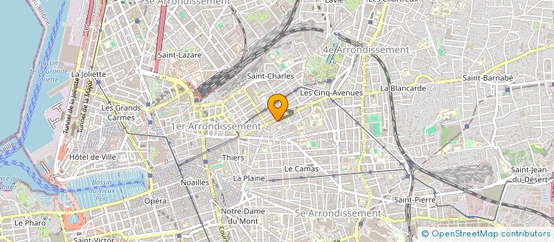 localisation de l'entreprise MADAME LISA MORCELLET à MARSEILLE