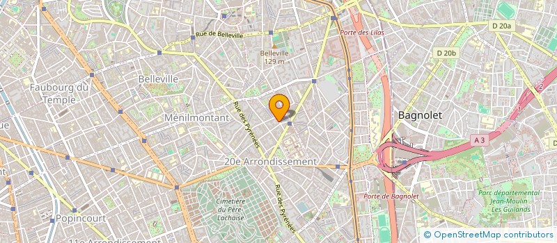 localisation de l'entreprise MADAME LISA MOUCHET  PARIS