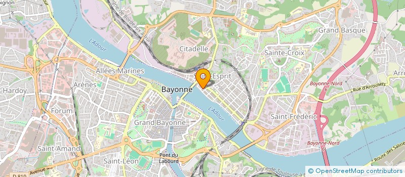 localisation de l'entreprise MADAME LISA MULARCZYK à BAYONNE